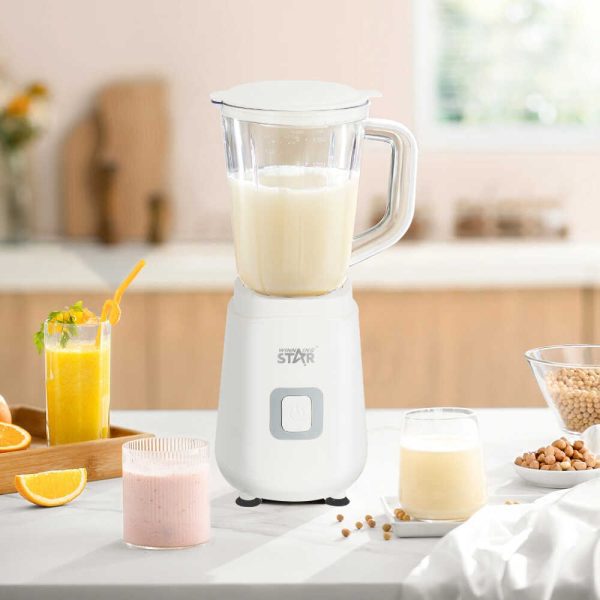 WINNING STAR ST-5320 Kompakt Elektromos Turmixgép, 600 ml, 300W, Egygombos Vezérléssel