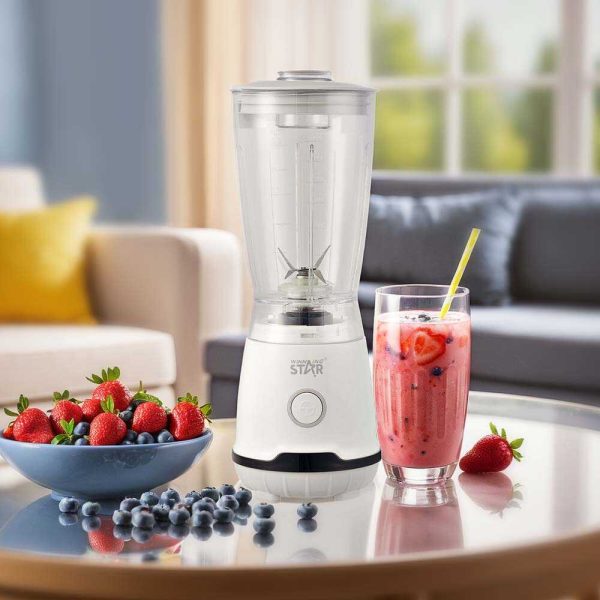 WINNING STAR ST-5321 Kompakt Elektromos Turmixgép, 600 ml, 250W, Egygombos Vezérléssel