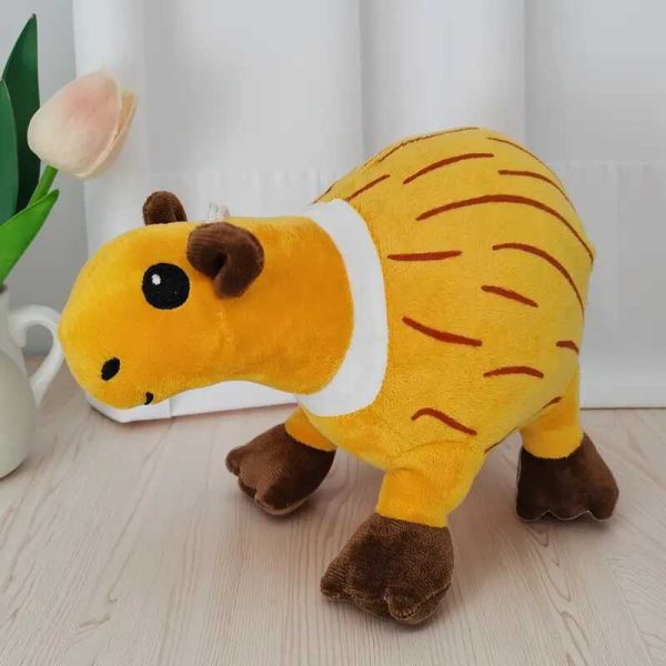 Capybara plüss kulcstartó , 17 cm