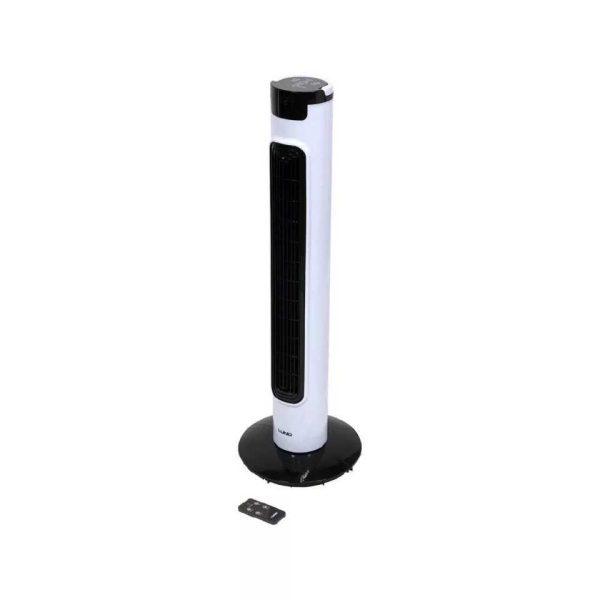 Techtix TECH50W Oszlopventilátor , 95.5 cm, LED kijelzővel és Távirányítóval, Toronyventilátor