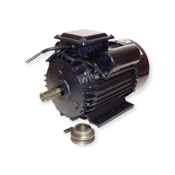 Acél ACVillanymotor 220V/50Hz,Egyfázisú, Szíjtárcsával