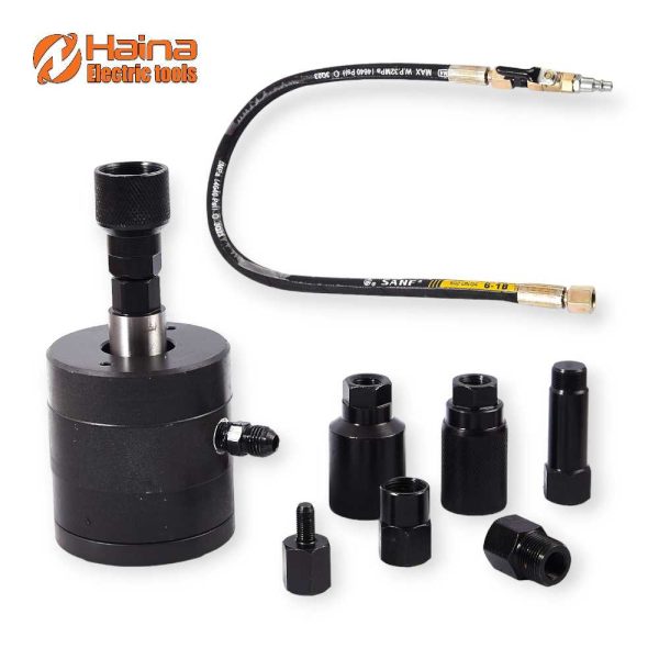 Haina HA-2540 21 részes Pneumatikus Diesel Injektor Kihúzó Készlet, Univerzális, 6-12 bar