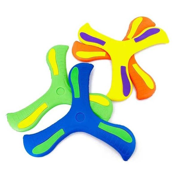 Gyerek Bumeráng – 3 ágú, puha EVA anyagból, 24 cm