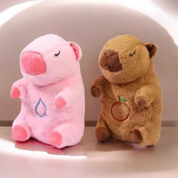 Szunyókáló plüss Cabybara , lélegző , lágy dallamok és fények - igazi alvótárs