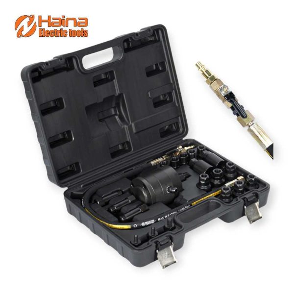 Haina HA-2540 21 részes Pneumatikus Diesel Injektor Kihúzó Készlet, Univerzális, 6-12 bar