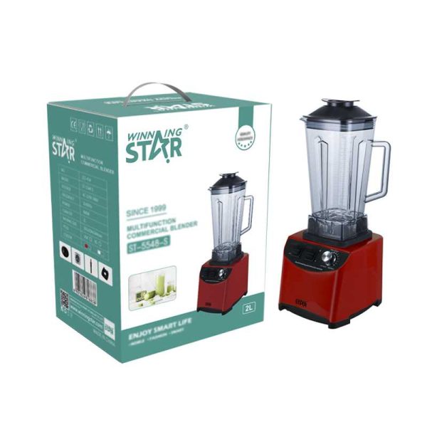 WINNING STAR ST-5548-S Profi Turmixgép – 2L, 800W, Változtatható Sebesség