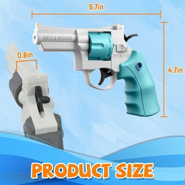 Mini revolver játék vízipisztoly gyerekeknek - Image 2