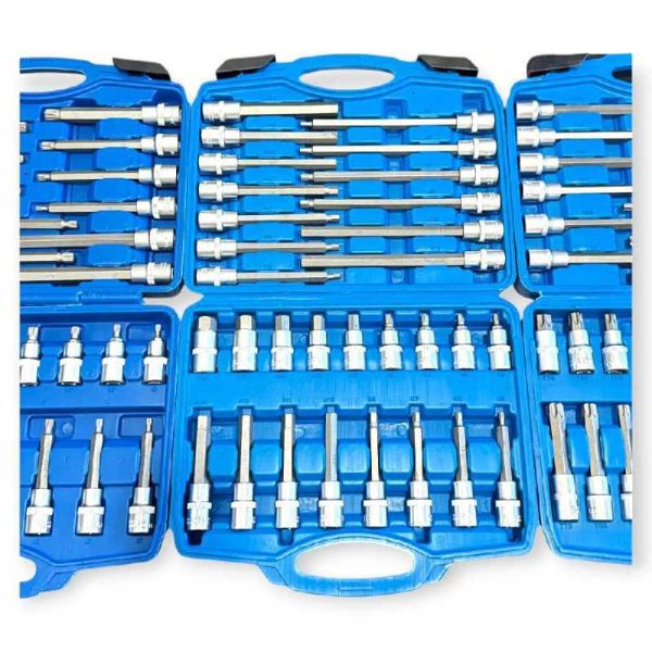 Hitman 3in1 Dugókulcs Készlet 88-részes XZN, Torx, Imbusz 1/2″ – Az Összes Kulcs, Ami Kellhet