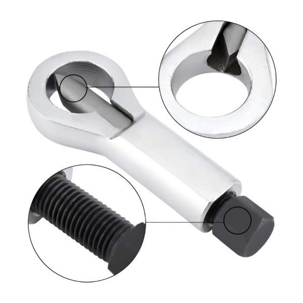 Haina HA-2106 Anyacsavar Roppantó Készlet, 4 részes, 9-27mm, Edzett Acél