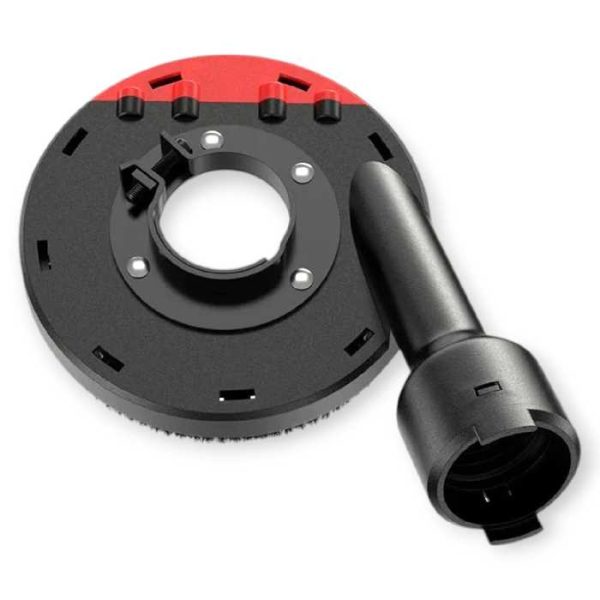 KrafTech KT-1313 Porelszívó Adapter, Sarokcsiszolóhoz, 125-150 mm