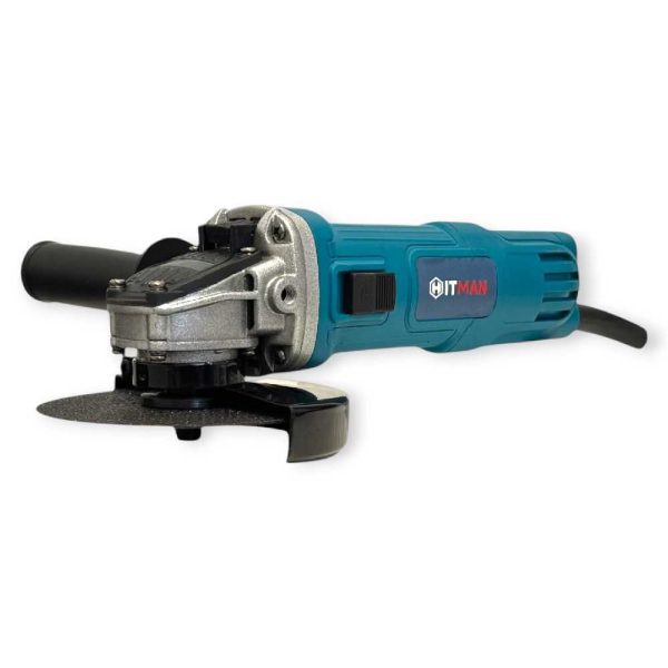 Hitman HT-AG125-88BL Sarokcsiszoló, 125mm, 1100W, Fordulatszám-szabályozóval