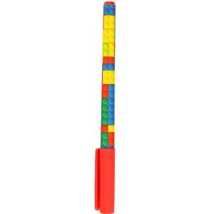 Golyóstoll lego mintázattal