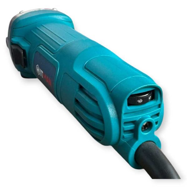 Hitman HT-AG125-88BL Sarokcsiszoló, 125mm, 1100W, Fordulatszám-szabályozóval