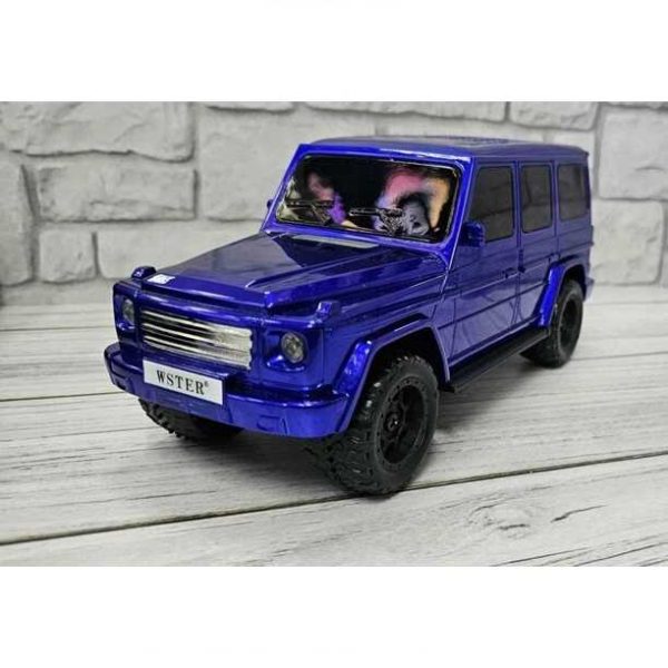 WS-591 Kék Mercedes G63 Bluetooth hangszóró FM rádióval és kártyaolvasóval
