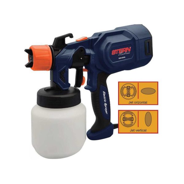 Stern Austria SGH650A elektromos festékpisztoly, 650W, 600 ml/perc, 800ml