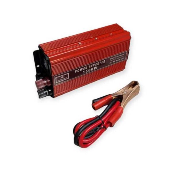 JIAGENG Feszültségátalakító Inverter, 1500W, DC 12V-ról AC 220V-ra