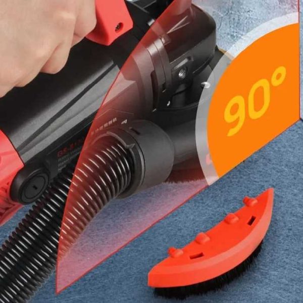 KrafTech KT-1313 Porelszívó Adapter, Sarokcsiszolóhoz, 125-150 mm