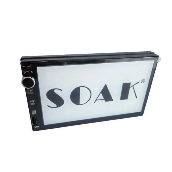 SOAK SK-717CP Autós Multimédia Fejegység, 7" Érintőképernyő, 4GB RAM, Android Auto & CarPlay