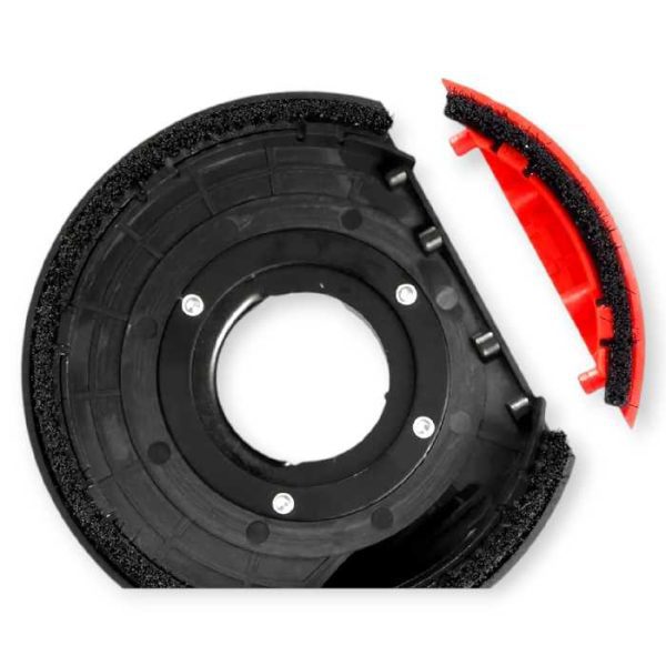 KrafTech KT-1313 Porelszívó Adapter, Sarokcsiszolóhoz, 125-150 mm