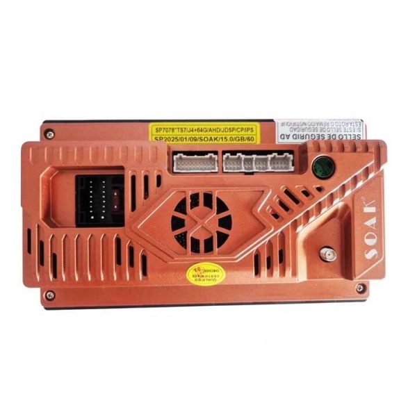 SOAK SK-717CP Autós Multimédia Fejegység, 7" Érintőképernyő, 4GB RAM, Android Auto & CarPlay