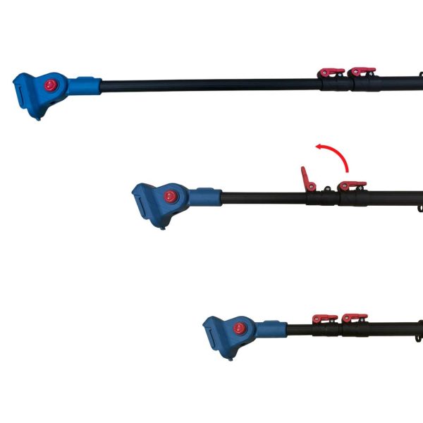 Boxer BX3265 Teleszkópos Hosszabbító Kar, 110-200cm, Állítható Dőlésszög, 3 Pólusú Akkus Gépekhez