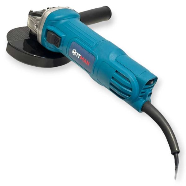 Hitman HT-AG125-88BL Sarokcsiszoló, 125mm, 1100W, Fordulatszám-szabályozóval