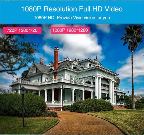 MTLUKR Q1 Napelemes WiFi Smart Kamera, Full HD 1080P, mozgásérzékeléssel
