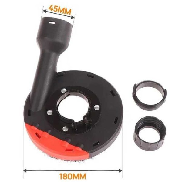 KrafTech KT-1313 Porelszívó Adapter, Sarokcsiszolóhoz, 125-150 mm