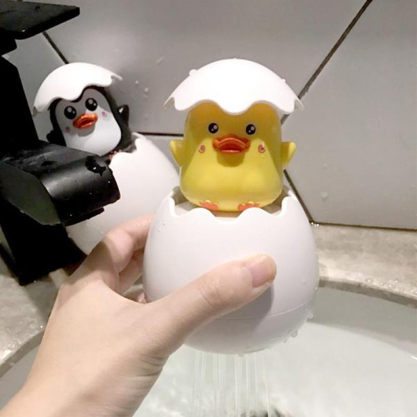 Úszó Játszó fürdő Kacsa Pingvin Tojás varázslat a kádba