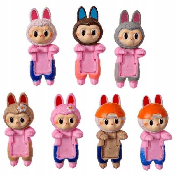  Labubu Series Gyűjthető Figurák Telefonra - Blind Box