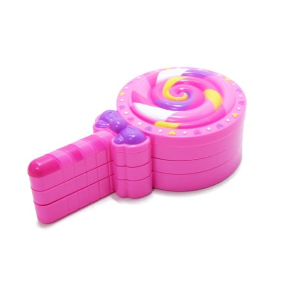 Candy 5 részes nyalóka formáju emeletes smink készlet gyerekeknek