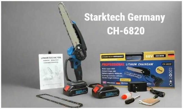 "Starktech Germany ST-5200 Benzines Láncfűrész, 2800W, 52cm3, 40 cm Vágóhossz "