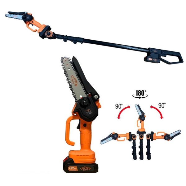 Clover City 6″ Láncfűrész + Boxer Teleszkópos Ágvágó Kar