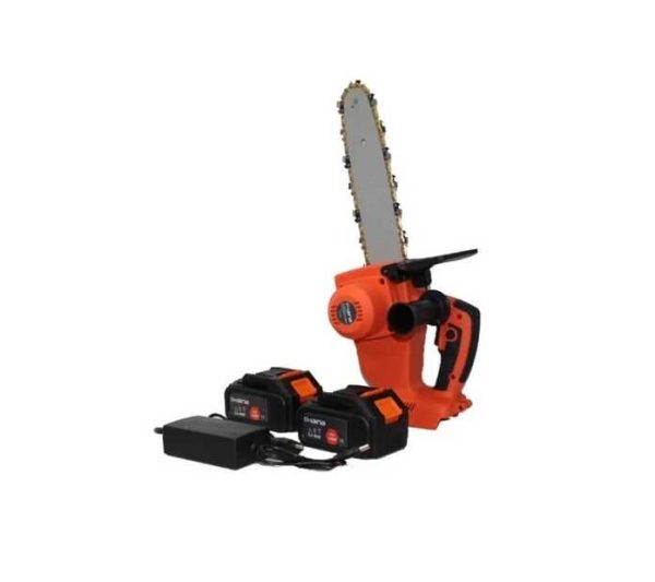 Akkumulátoros Mini Láncfűrész 62V, 2 akkumulátorral Haina HM-6793