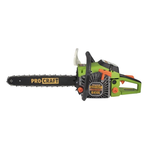 Procraft K450L Benzinmotoros Láncfűrész 3,8 LE, 45 cm
