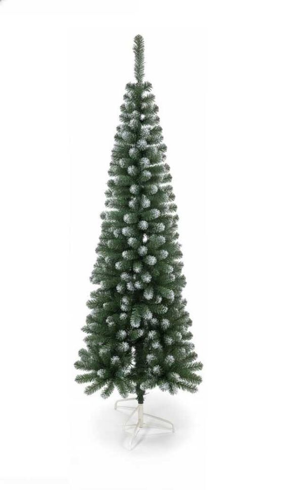 Smaragd Karcsú Műfenyő, Karásconfa 210 cm, talppal