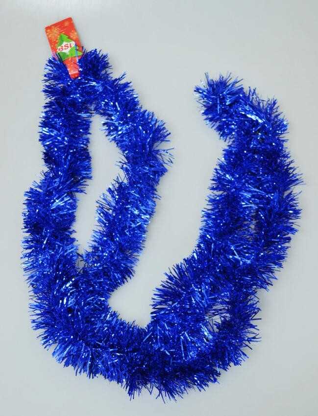 Karácsonyi Elegancia Sötétkék girland boa 2 méter 10 cm