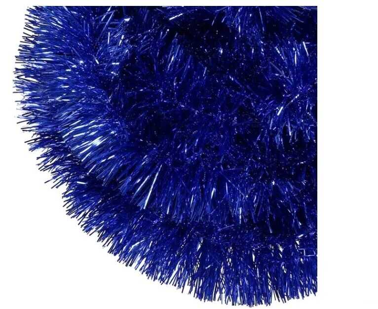 Karácsonyi Elegancia Sötétkék girland boa 2 méter 10 cm