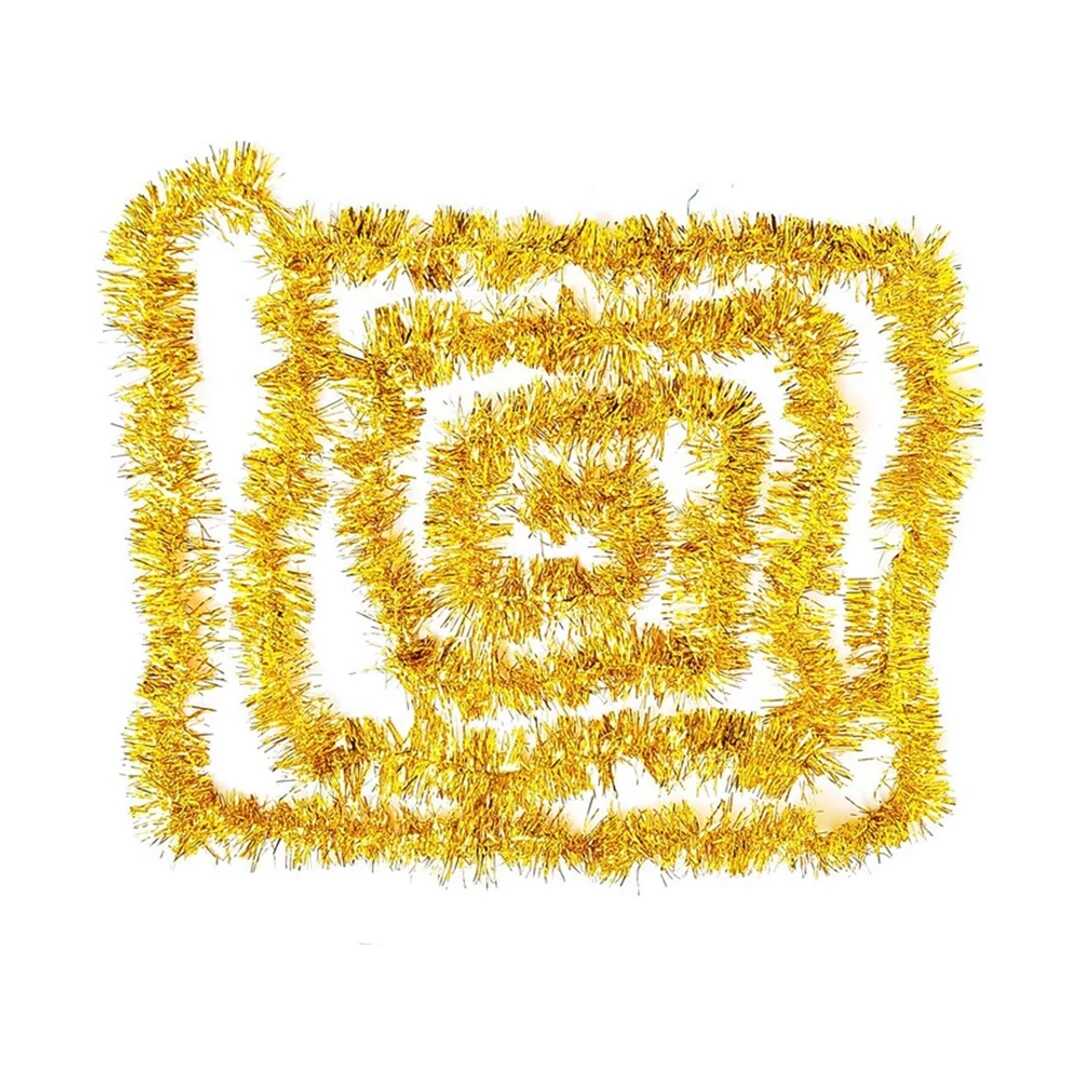 Karácsonyi Királyi Ragyogás Girland Boa Arany Színű 2 méter 10 cm