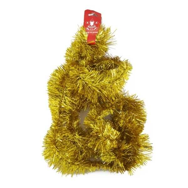 Karácsonyi Királyi Ragyogás Girland Boa Arany Színű 2 méter 10 cm