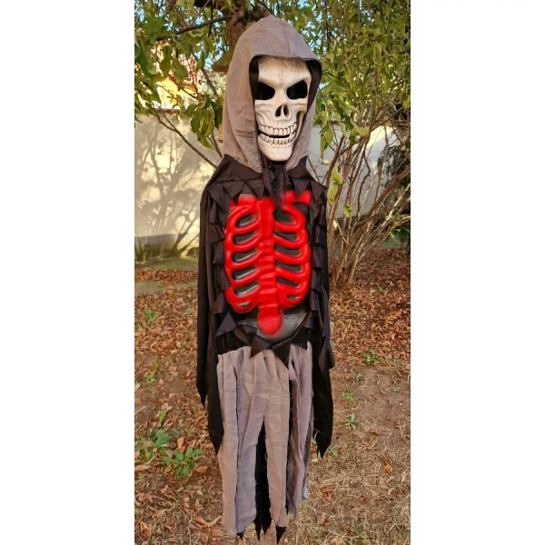 Halloweeni kaszás dekorációs Csontváz akasztható