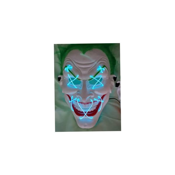 Ledes Joker rémisztő haloweeni álarc