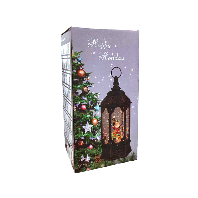 Karácsonyi Díszdoboz / Havas Varázslámpás – Happy Holiday