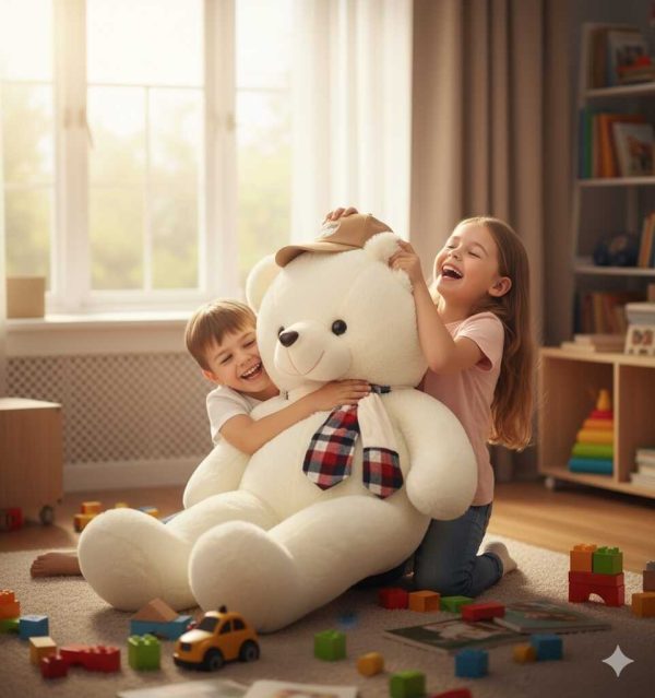 Puha Plüss mackó - a legjobb alvótárs , 80 cm