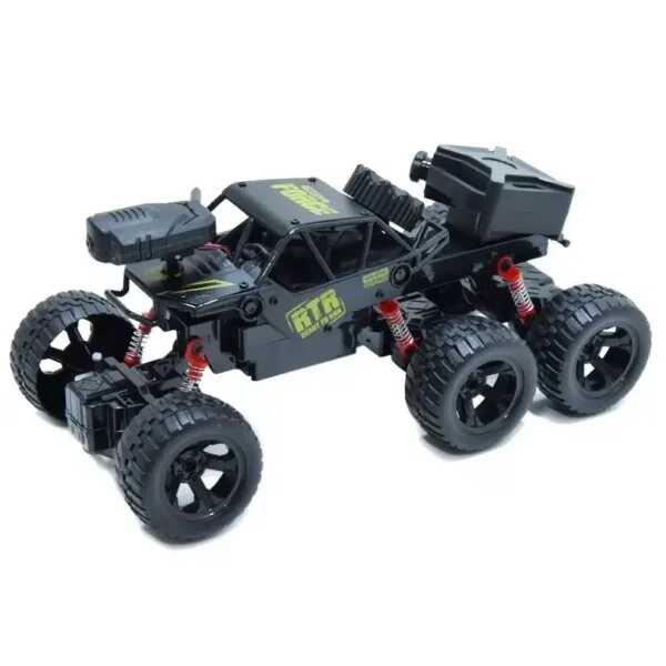 Kamerás off road távirányítós kaszkadőr autó ,6 kerekű , okostelefonnal vezérelhető