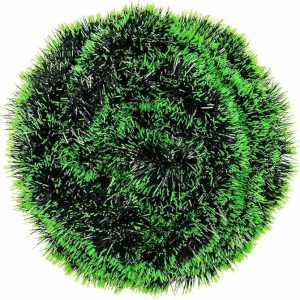 Karácsonyi Neon Fény – Prémium Kéttónusú Zöld Boa Girland 2 méter 6 cm