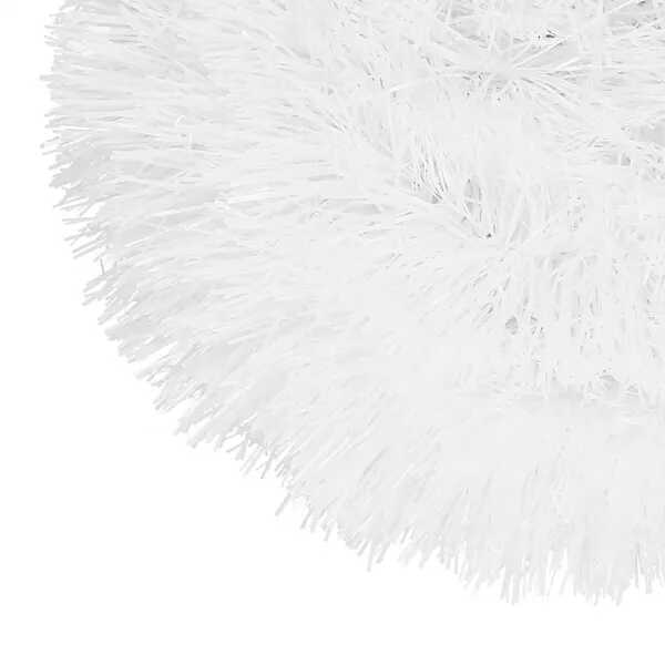 Karácsonyi Hófehér Girland boa fehér színben 2 méter 10 cm