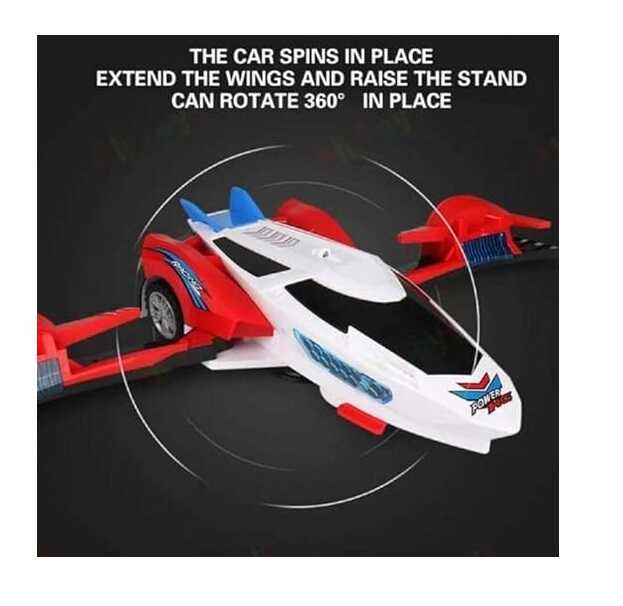 Repülővé alakuló világítós autó