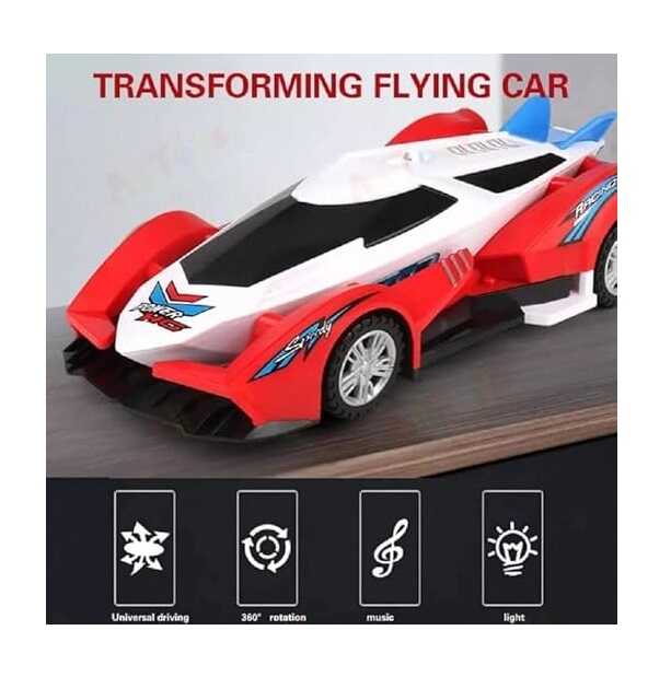 Repülővé alakuló világítós autó