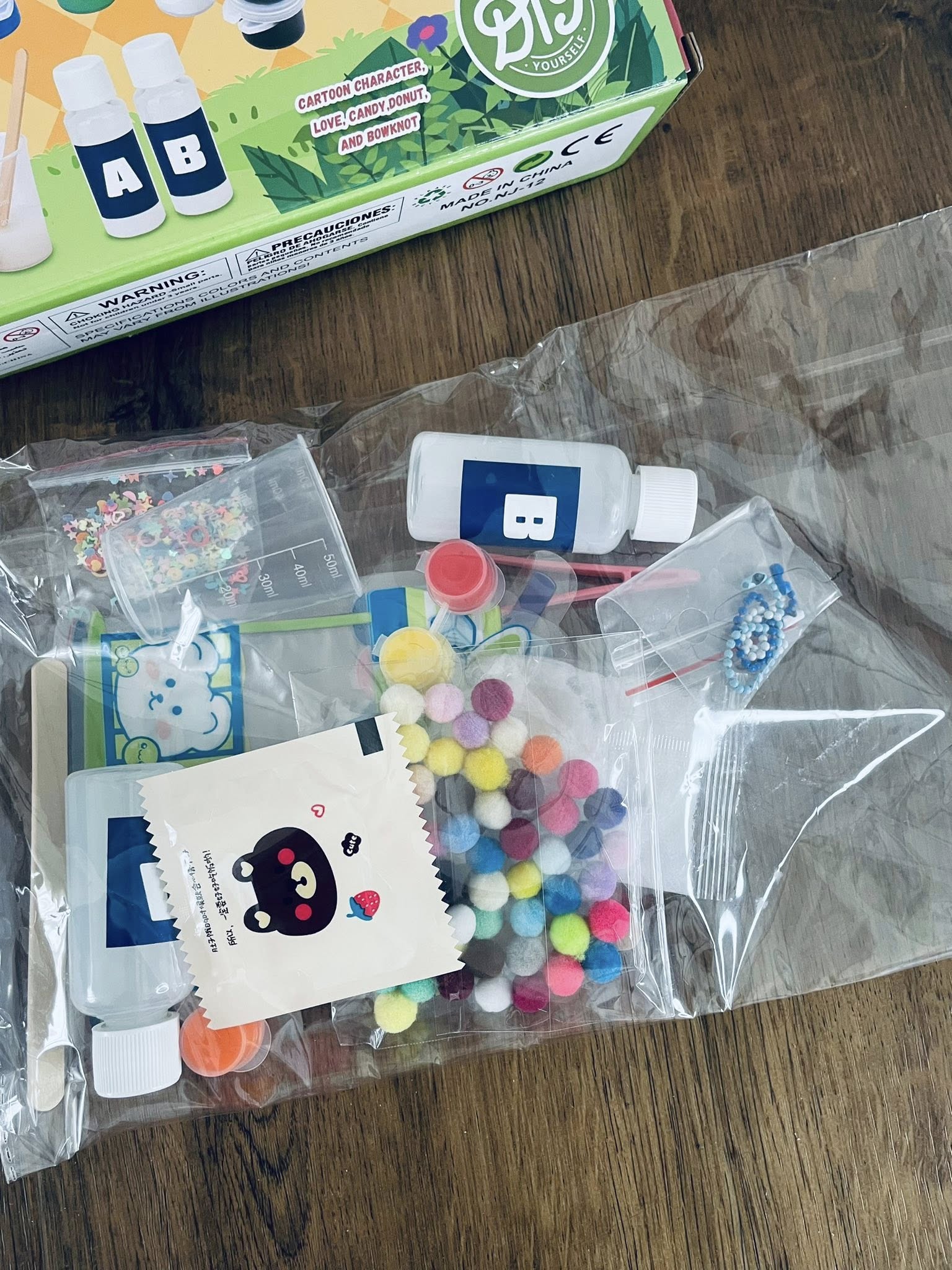 Labubu zselés mestermű forma kreativ készlet